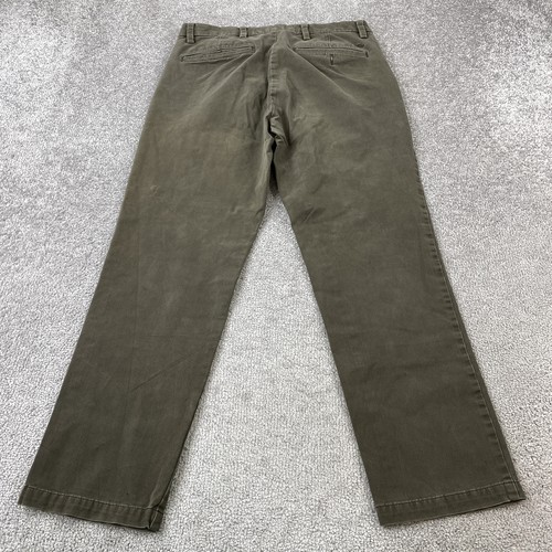 Dockers Slim Tapered Pants Men's 30x30 Green Casual Cotton Blend - Picture 5 of 14
