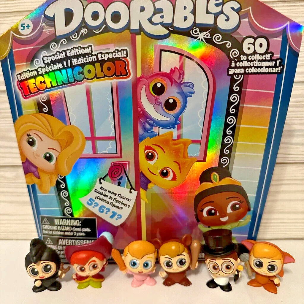 Disney doorables series 11 Technicolor Peter Pan Complete set *NEW