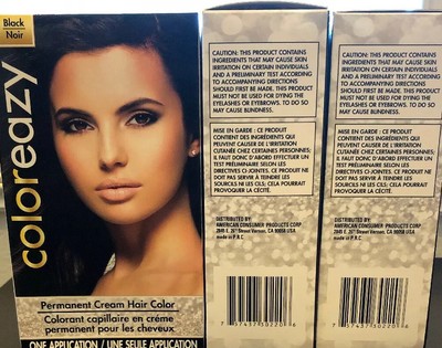 Color Eazy Women S Black Hair Color Combine And Save On Shipping