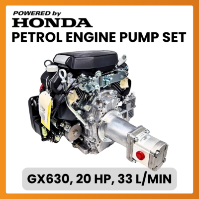 #ad #ad Honda GX630 Petrol Engine Hydraulic Pump Set 20HP 33 L min Mobile System GBP 2492.79