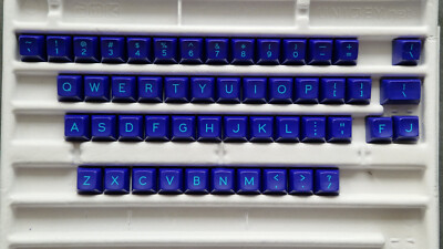 Drop + MiTo SA Laser Custom Keycaps: Alphas + Obnet (2019, unbenutzt)
