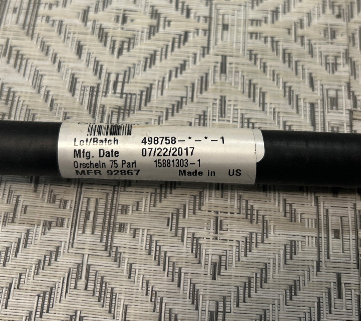 2 QTY! HYSTER 4627807 PARKING BRAKE CABLE MFR 92867 -NEW! | eBay