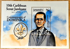 KLASYKA VINTAGE - Dominika 1994 - Boy Scouts, President - S/S - Sc 1711 - MNH