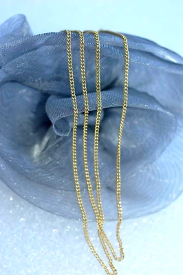 50,5 cm Halskette Panzerkette 750 Gelbgold 18 KT Goldkette Herrenkette Unisex 👍 - Bild 1 von 4