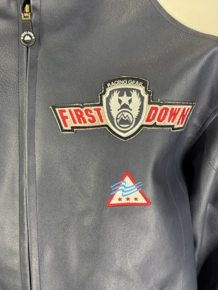 First Down Racing Gear High Performance PVC Jacket Men's Size XL - Image 3 of 4