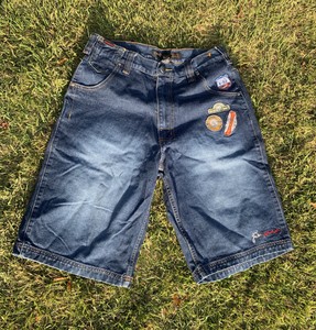 fubu denim shorts