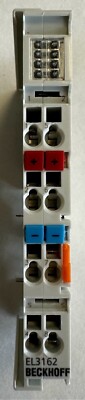Beckhoff EtherCAT-Klemme, 2-Kanal-Analog-Eingang, single-ended / EL3162