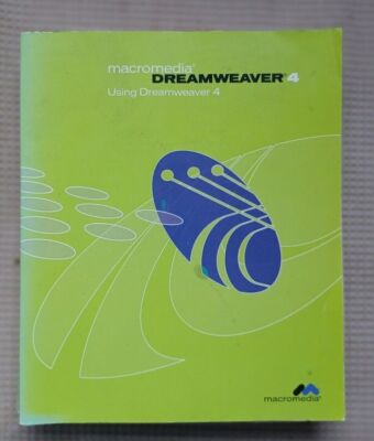 Macromedia Dreamweaver 4 Using Dreamweaver 4 Book Only 1st Edition 2000 free shi