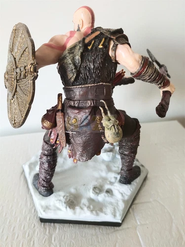 Anime Spiel God Of War Ragnarok Kratos & Atreus Vater und Sohn Figur Spielzeug Geschenk - Bild 5 von 6
