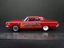 Johnny Lightning 1964 Dodge 330 red Grand Spaulding Dodge - Loose 1:64