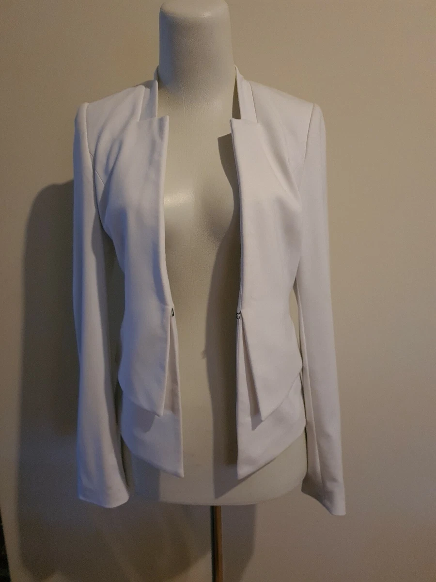 White shop jacket myer