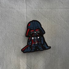 Large Patch Star Wars Darth Vader Embroidered Iron On 3.14in x 2.99in