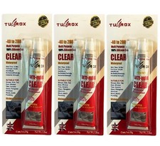 New 50g Clear Silicone Sealant Tube Bathroom Kitchen Shower Sealer Edging Seal