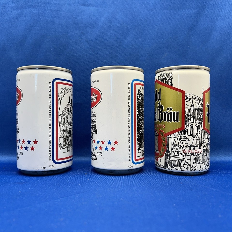 Vintage lot of Beer Cans Ortlieb’s Collector Cans, Old Heidel Brau. eBay