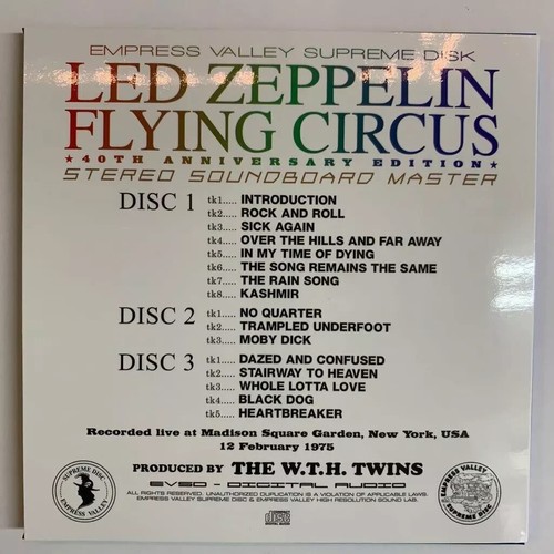 Led Zeppelin / Flying Circus Emperor Of NY 9Cd Box Set Miraculous Dead Stock - Picture 4 of 8