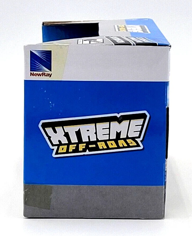 Jeep Wrangler Rubicon Unlimited todoterreno NewRay Xtreme 1:32 azul fundido a presión Foto 2 de 4