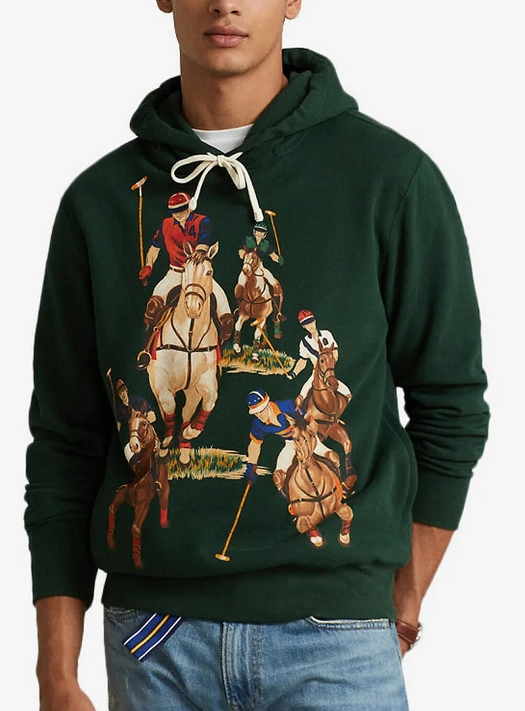 Polo Ralph Lauren Men's Iconic The Five Horsemen Hoodie - M