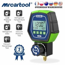 Refrigeration Digital Manifold Gauge Hvac System Leak Meter Pressure Vacuum Test Refrigeration Digital Manifold Gauge Hvac System Leak Meter Pressure Vacuum Test