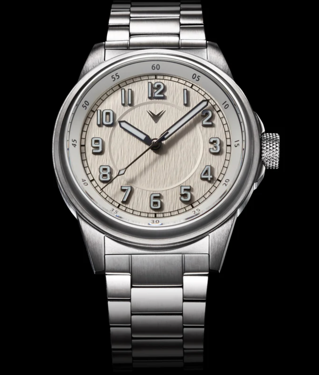 Men's Ventus Field Watch One 1 40mm Automatic Arctic White Dial New