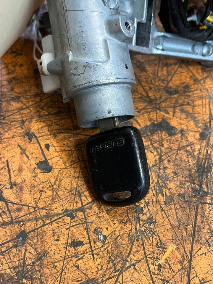 Ignition Switch With Key - Fits 1991-1997 Subaru Justy - Image 2 of 3