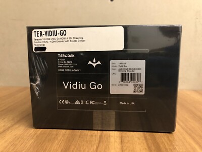 TERADEK VidiU GO 3G-SDI HDMI ストリームエンコーダー Teradek VidiU