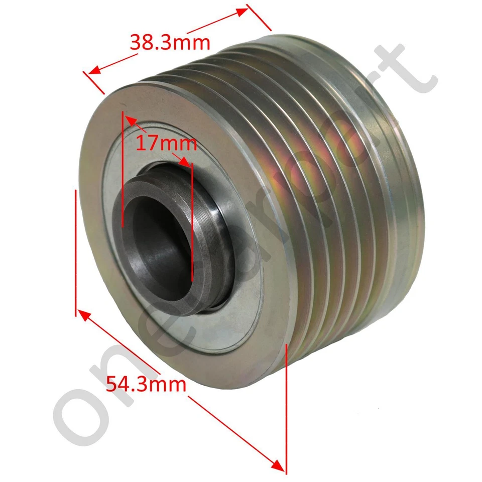 Alternator Clutch Pulley Peugeot Expert Boxer Bipper 1.4 1.6 2.0 2.2 HDi - Image 2 of 3