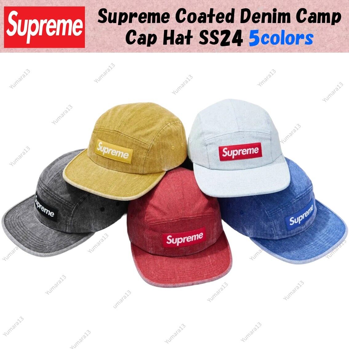 帽子 Supreme Denim Camp Cap \"Dark Olive\" SUPREME - DENIM CAMP CAP OLIVE – HOMEGAME TOKYO