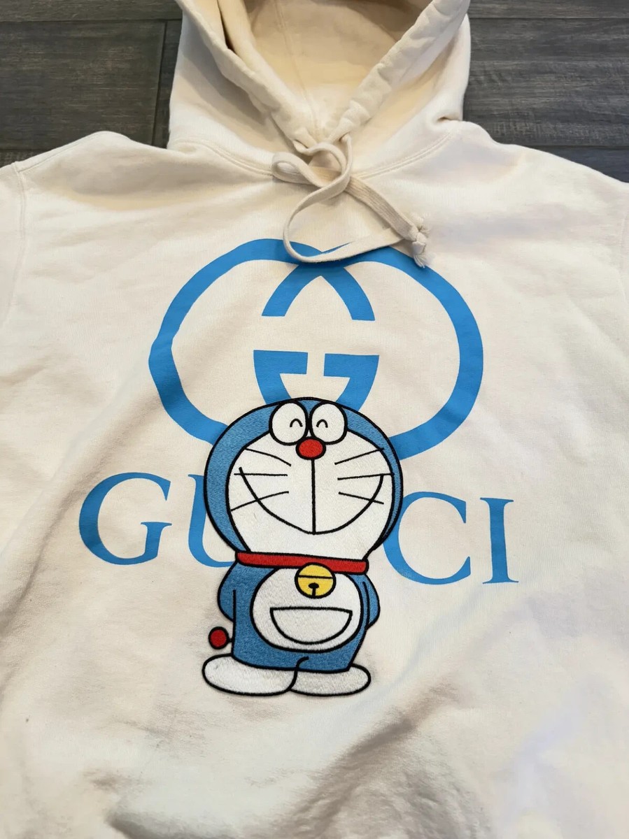 DORAEMON × GUCCI  フーディー WMNS) Gucci x Doraemon Hooded Sweatshirt 'Brown' 615061