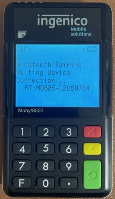 ingenico moby 8500 p8f508-09204b smart card reader -... Used POS Equipment for sale- Ingenico MOBY85-USPHX05A Credit Card ...