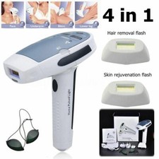 4 in1 Laser IPL Permanent Hair Removal Machine Facial Body Skin Care Beauty Tool