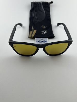 Oakley Frogskins X Mash Transit SF Matte Charcoal 24K Iridium Gold LE100 Supreme