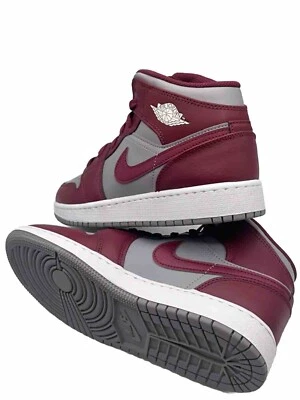 Nike Air Jordan 1 Mid Entrenadores GS CHERRYWOOD AJ1 Tallas 3.5, 4, 4.5, 5, 5.5 UK