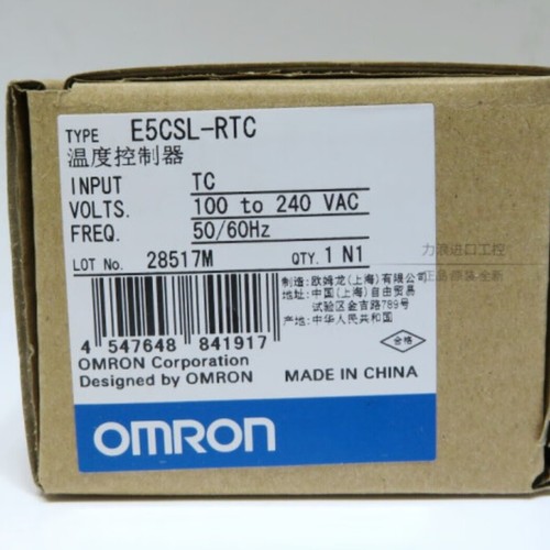 OMRON Thermostat 100-240VAC 48*48mm E5CSL-RTC - Picture 3 of 3
