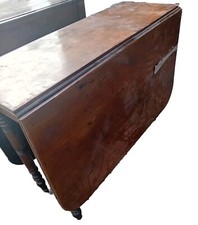 TAVOLINO DA SALA SALOTTO FUMO ALETTE BANDELLE MOGANO MASSELLO Primi 900 