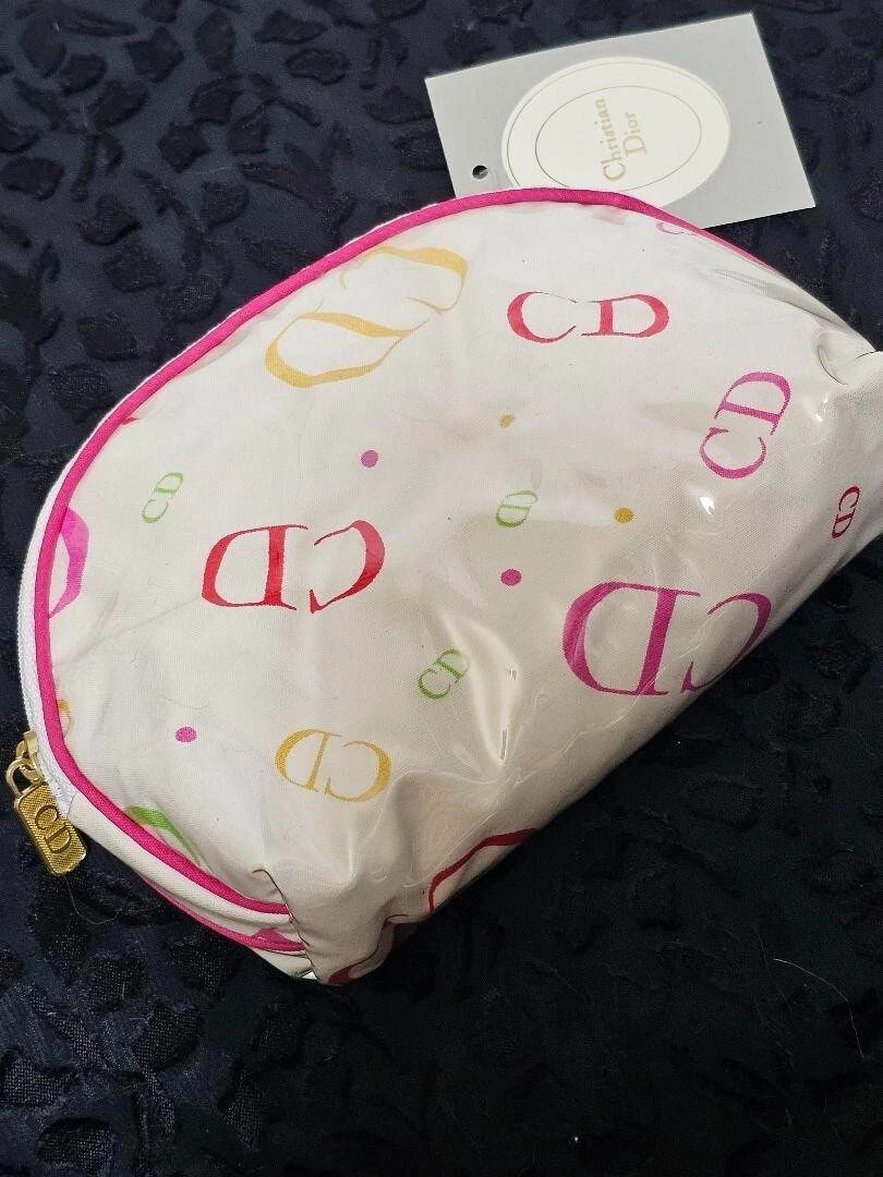 Authentique pochette Christian Dior vintage logo CD deadstock pas utilisé