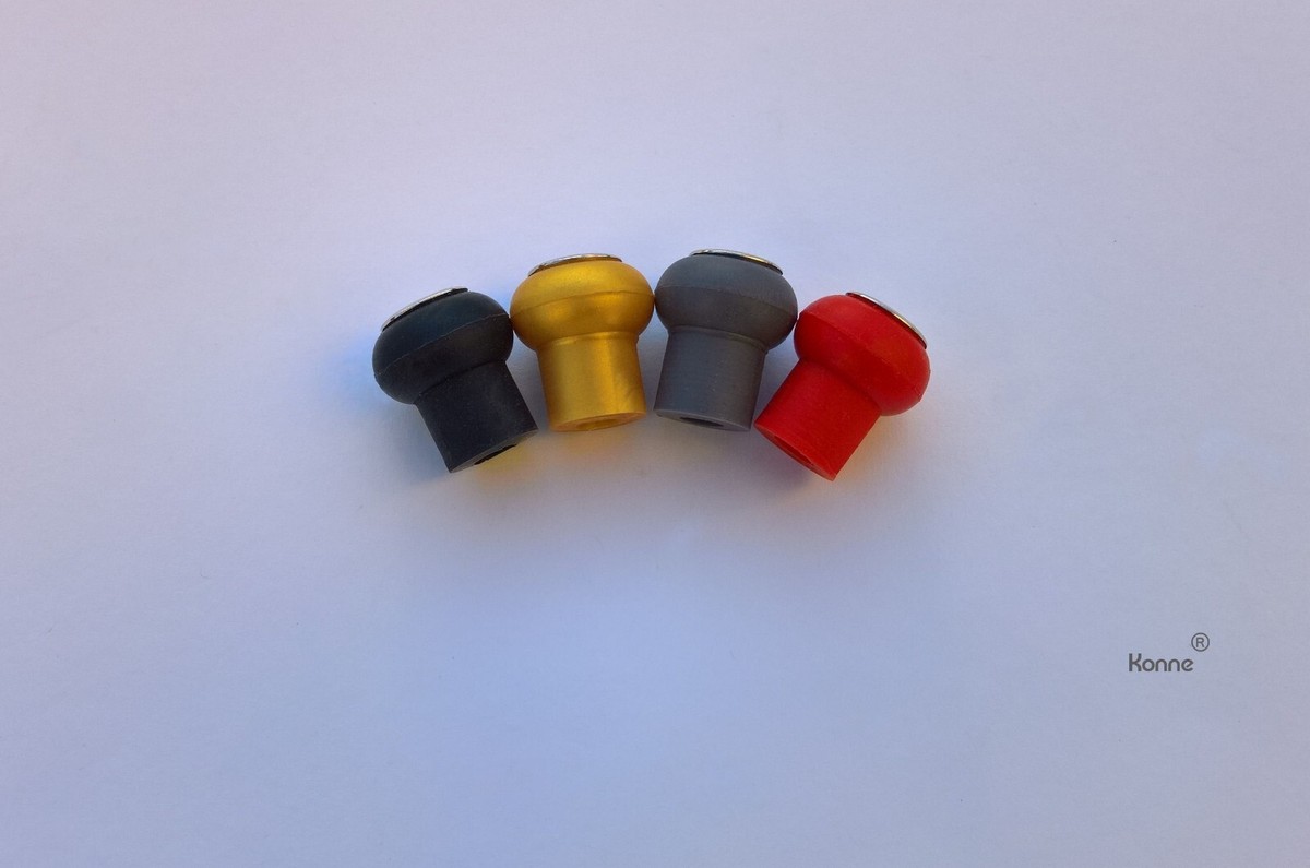 The BEST Mushrooms Grommets / Thorens TD-124 In BLACK Or GREY Cb909 Cb1236 - Foto 9