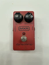 MXR M-102 Dyna Comp Compressor Vintage 1995 Block Logo Guitar Effect Pedal