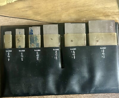 Vintage General Adjustable Parallels