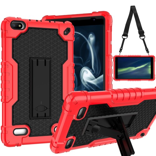 For BLU M8L Tablet 8 Inch Heavy Duty Rubber Case Shockproof Drop-Proof For kids - Picture 123 of 145