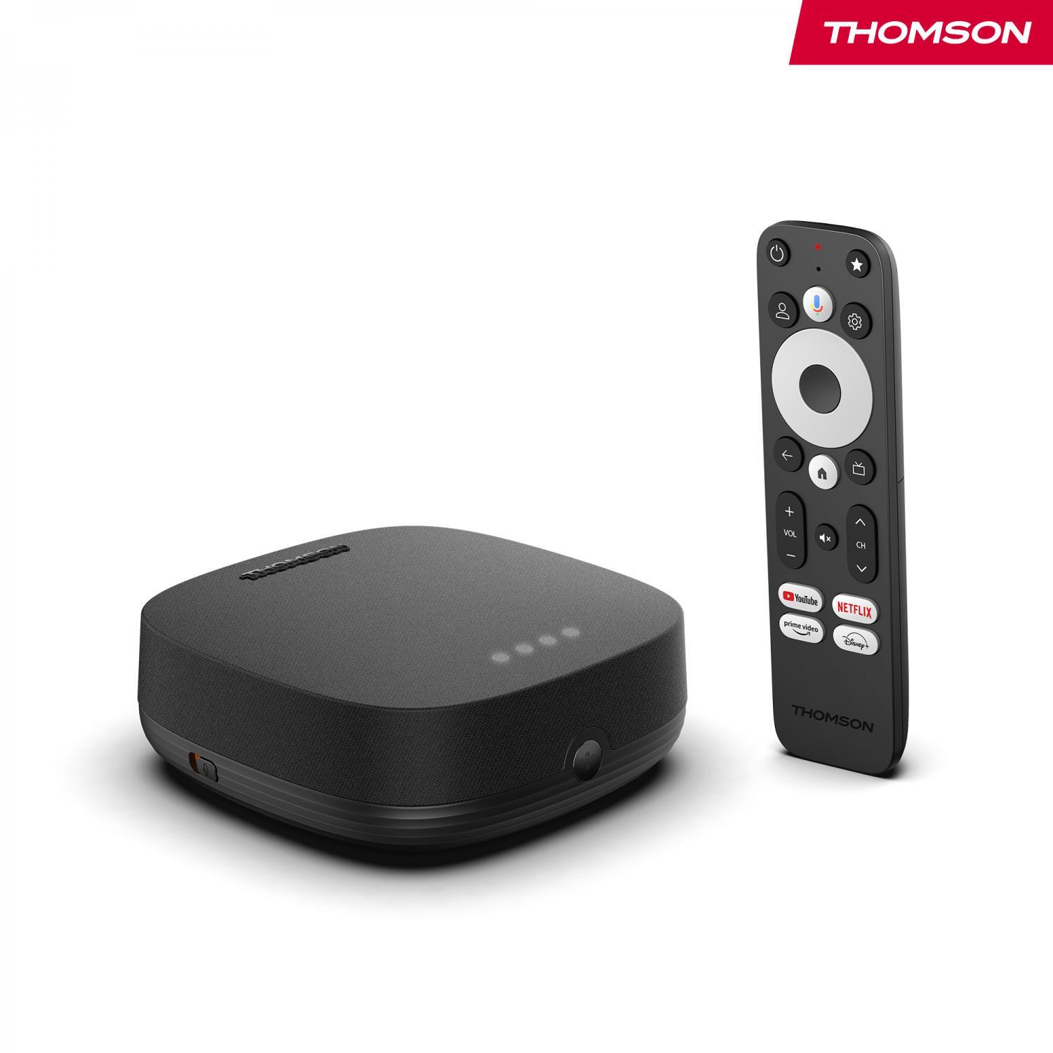 Smart TV Box 4K Ultra HD 32 GB Qualcomm Wi-Fi LAN Android BOX PLUS 270G Thomson
