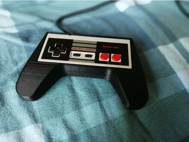 Nintendo NES Controller Comfort Grip Shell Ergonomic Lightweight Controller Case - Image 2 of 4