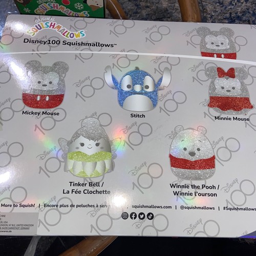 Disney 100 Squishmallows 5" Anniversary 5-Pack Mickey & Friends - Picture 8 of 8