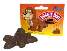 Fake DOG POOP Turd Doggie Doo Crap Comedy Clown Rubber Toy Gag Joke Prank Pile