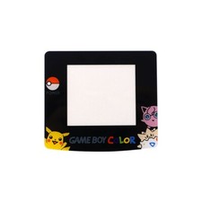 Black Glass Protection TFT Screen Lens For Nintendo Game Boy Color GBC-Pokmen