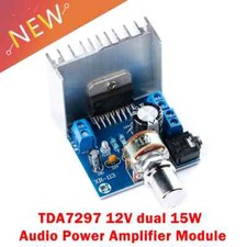 TDA7297 12V 15W Dual Channel Digital Audio Power Amplifier Board