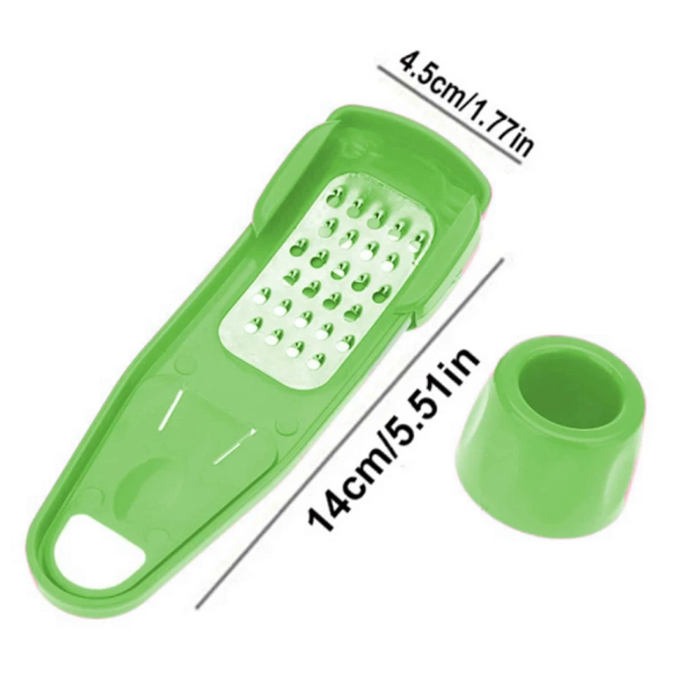 Ginger Grater Crusher Slicer Cutter Grinder Chopper Garlic Mincer Press UK - Image 2 of 4