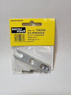 Aeronaut Cross Bar 52mm 0 deg Aeronaut 8 mm bore 7242/24