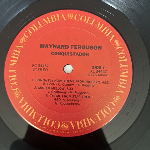 Maynard Ferguson - Conquistador 1977 Columbia Records LP Vinyl - Picture 5 of 7