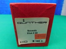 C08 Günther H0 Bausatz B 180 G  E-Lok E 80 OVP TOP