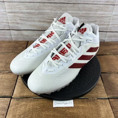 Adidas SM Freak Mid White University Red Football Cleats  display picture 3
